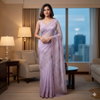 Ktd 2074 Fandy Satin With Emberodery Work Saree Wholesale Price In Surat
